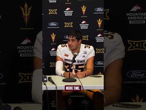 'For 6-7 years' 😮‍💨 ASU kicker Jesus Gomez after his game winning kick 🔥 (via @sundevilfb/X)