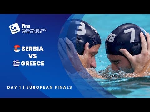 Re-Live Day 1 | Men's Water Polo World League 2022 - European Finals: SERBIA - GREECE