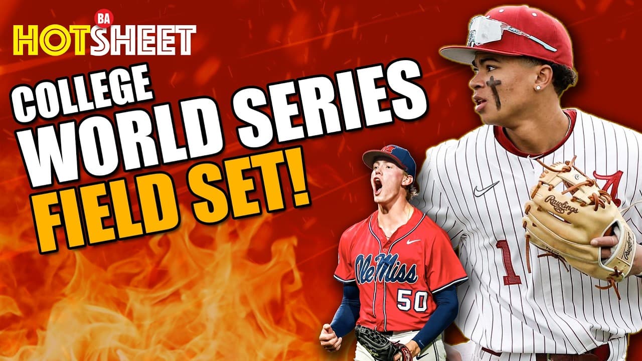 College World Series Field Set, Mock Draft 4.0, Top 100 Prospects Update! | Hot Sheet