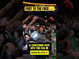 VJ Edgecombe made sure she was okay ❤️🙌