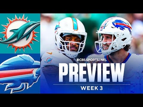 Dolphins vs Bills Thursday Night Football Preview: Predictions and Best Bets | NFL Week 3