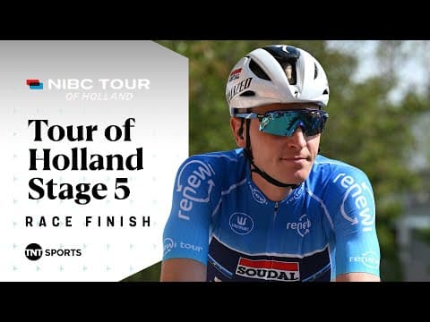 WHAT A WIN! 😮‍💨 | 2025 Men's Tour of Holland Stage 5 Final KM's | TNT Sports Cycling