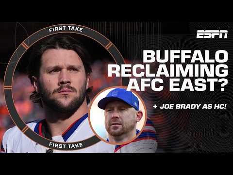 Will the Bills or Patriots win the AFC East NEXT SEASON⁉️ First Take DEBATES 🔥