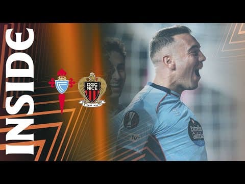 La LEYENDA de ASPAS brilla en la VICTORIA ante el Niza ✨🤩 Inside Celta