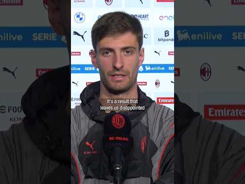Matteo Gabbia after this evening's match 🎙️| #shorts
