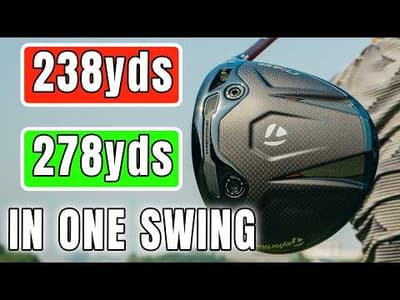 40 Yards Longer Drives... in One Swing with no Practice!