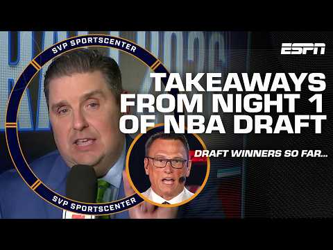 REACTION to NBA Draft first round 🚨 Legler & Windy's takeaways + Giannis trade fallout | SC with SVP