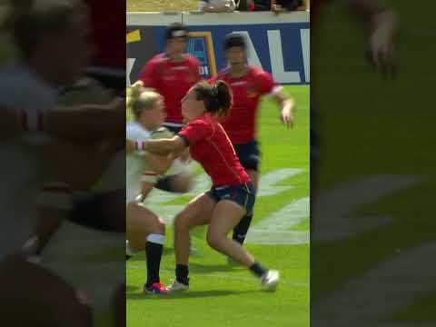 Megan Jones’s first try for England 😍🌹