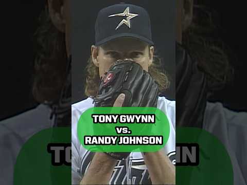 Mr. Padre covered the WHOLE plate vs. Big Unit here 🪄 #shorts #baseball #mlb #sports #padres