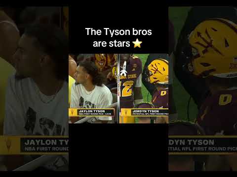 Jordyn & Jaylon Tyson can ball 🔥