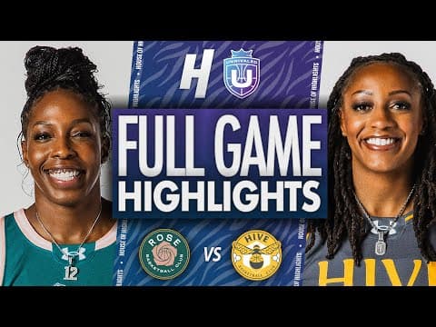 Rose vs Hive - FULL GAME Highlights | January 16, Unrivaled 2026