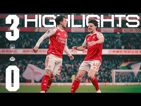 GYOKERES DOUBLE & ZUBIMENDI STRIKE SEND US 9 POINTS CLEAR | HIGHLIGHTS | Arsenal 3-0 Sunderland | PL