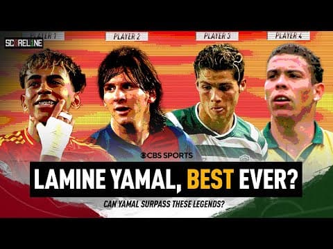 REACTION: Is Barcelona's Lamine Yamal the BEST teenage phenom EVER? | Messi, Cristiano, Ronaldo? 🧐 🐐