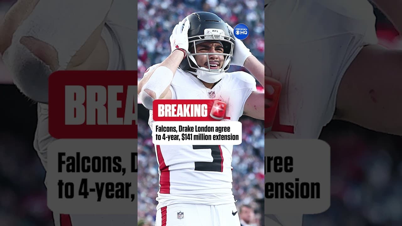 Drake London is getting a bag in Atlanta #nfl #falcons #drakelondon