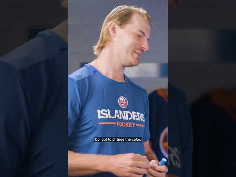 New York Islanders | Tony DeAngelo and Scott Mayfield Go Head To Head In A Game Of Pictionary