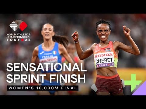 Beatrice Chebet storms to 10,000m gold | Tokyo Top Performance Day 1