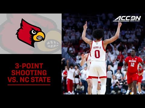 Louisville Hits 18 3-Pointers In Win Over NC State
