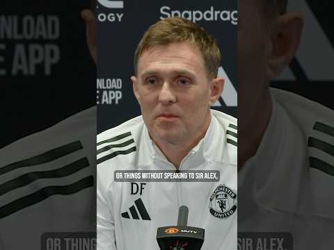 Sir Alex Shared Wise Words With Darren 🫡💬