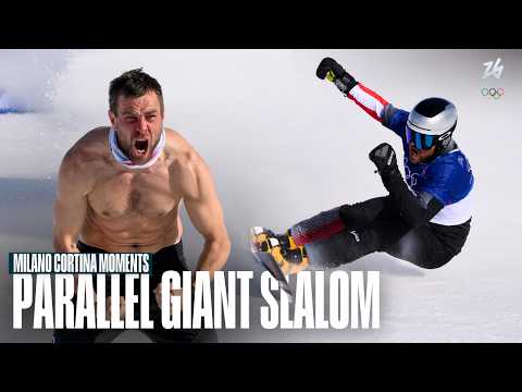 The Crown of his Career! 👑🏂 | Men's Snowboard Parallel Giant Slalom | Milano Cortina Moments