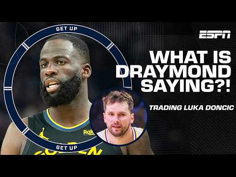 WHY is Draymond Green bringing up Nico Harris trading Luka Doncic a YEAR later!? 😬 | Get Up