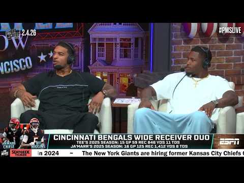 Ja'Marr Chase & Tee Higgins talk Joe Burrow, Bengals' offseason & more! | The Pat McAfee Show