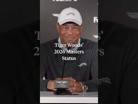 Tiger Woods is not ruling out a 2026 Masters appearance 👀