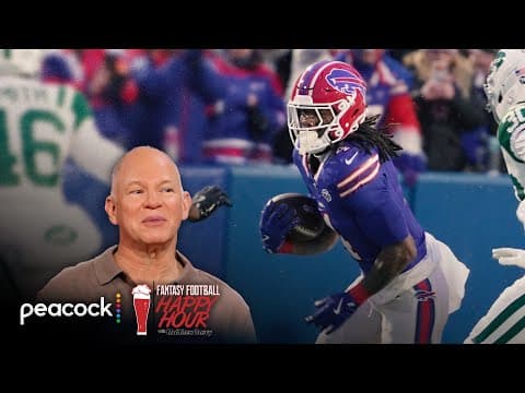 Puka Nacua, James Cook headline Wild Card fantasy ranks | Fantasy Football Happy Hour | NFL on NBC