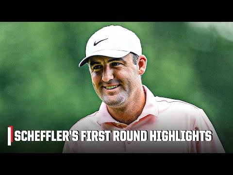 Scottie Scheffler's HIGHLIGHTS from first round of the FedEx St. Jude Championship | Golf on ESPN