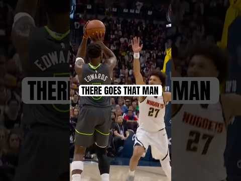 Anthony Edwards is just warming up