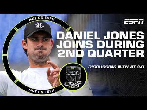 Daniel Jones talks Colts’ 3-0 start, being teammates with Eli & more | ManningCast