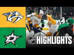 Predators vs. Stars | NHL Highlights | February 28, 2026