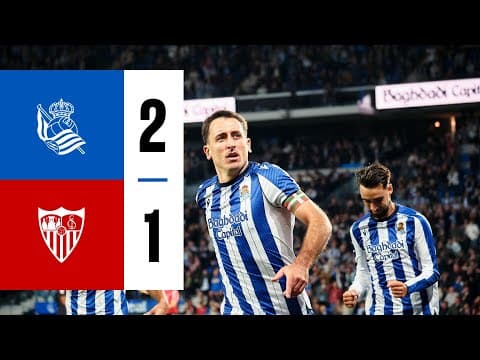 HIGHLIGHTS | LaLiga 25-26 | J10 | Real Sociedad 2 - 1 Sevilla FC