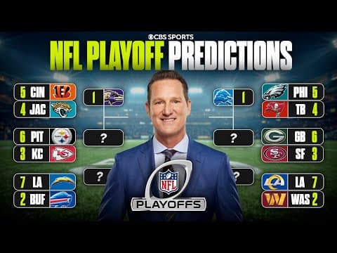 Former NFL QB predicts AFC & NFC Playoff Teams, QB wins first Super Bowl | Early NFL Playoff picture