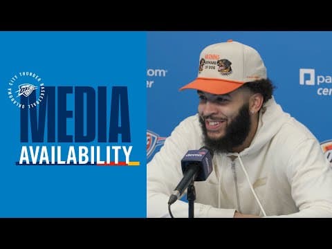 Kenrich Williams on the defensive flexibility of OKC | Postgame Media | February 3, 2026