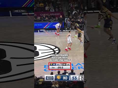 calm, cool, and collected 🎯 #nba #brooklynnets #nolantraore