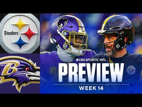 Steelers vs Ravens Game Preview: Picks and Predictions | NFL Week 14