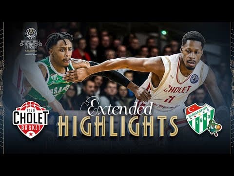 Cholet Basket v Bursaspor Basketbol | Full Game Highlights | #BasketballCL 2025-26