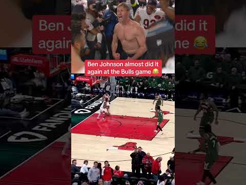 Ben Johnson almost did it again 😂