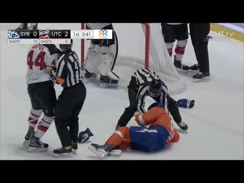 Dmitry Osipov KOs Tommy Miller, Miller Helped Off Ice