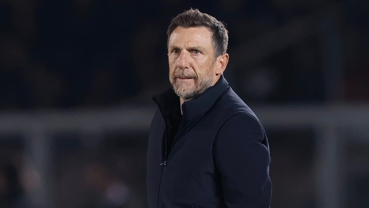 Mister Di Francesco presenta Sassuolo-Lecce
