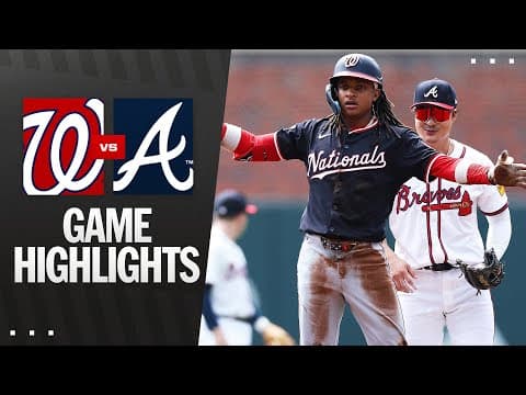 Nationals vs. Braves Game Highlights (9/24/25) | MLB Highlights