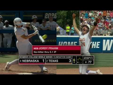 CLUTCH HR saves Texas softball's season in WCWS elimination game | FULL FINISH