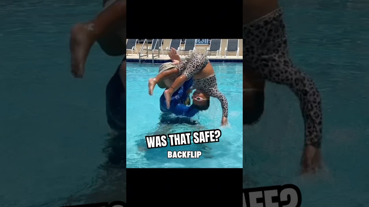 How to Toss Children in the Pool Safely