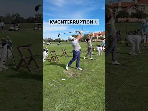 Just here trying to get some reps in @LukeKwonGolf 🤣FINCH V KWON from TPC Sawgrass out TOMORROW!!🍿