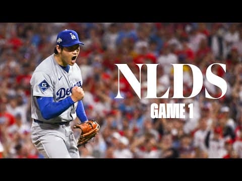 NLDS Game 1 - Cinematic Highlight: Dodgers defeat Phillies 5-3