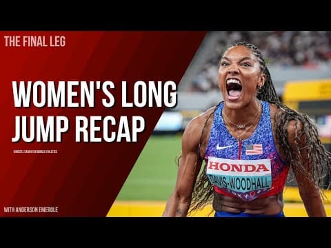How Tara Davis-Woodhall Dominated the Tokyo Long Jump to Win World Gold | Women's Long Jump Reaction