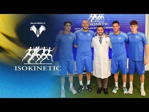 I portieri gialloblù da Isokinetic per i test MAT