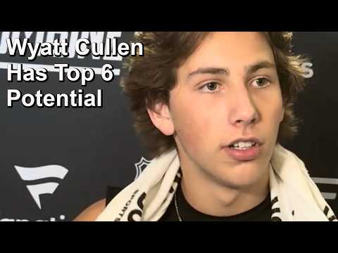 Wyatt Cullen Has the Skill and Hockey IQ To Become a Top 6 Forward in the NHL