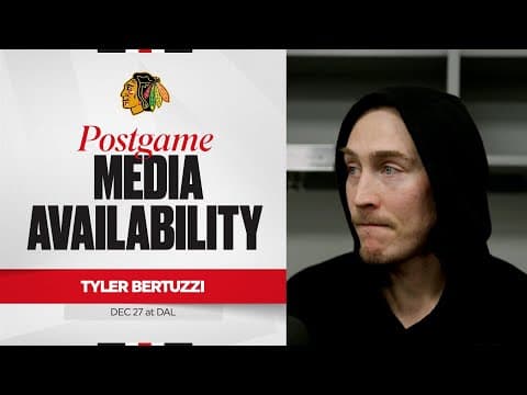 "We needed that win." | Tyler Bertuzzi Postgame 12.27.25