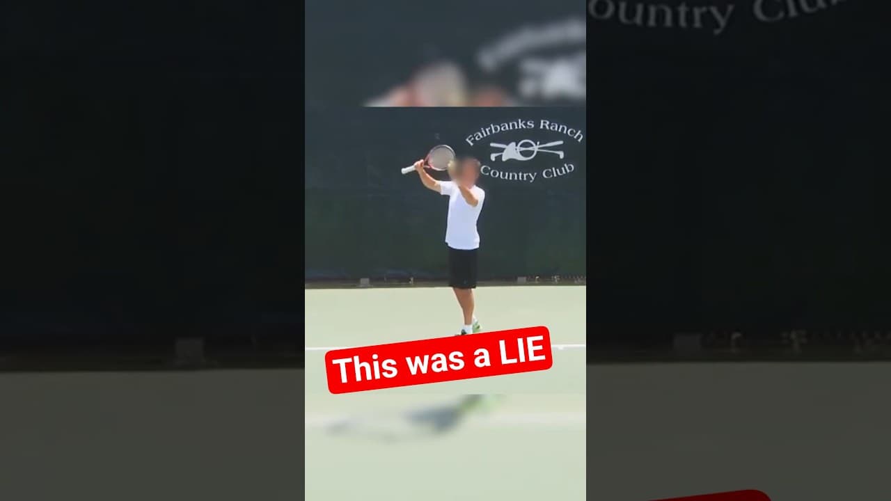 You've been LIED to about the spin serve